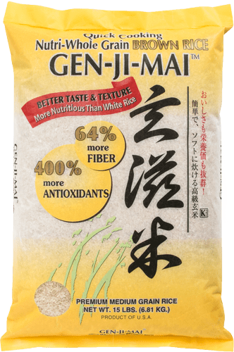 Gen-Ji-Mai 15lb Organic Brown Rice