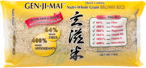 Gen-Ji-Mai 1kg Organic Brown Rice