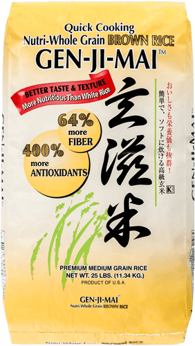 Gen-Ji-Mai 25lb Organic Brown Rice